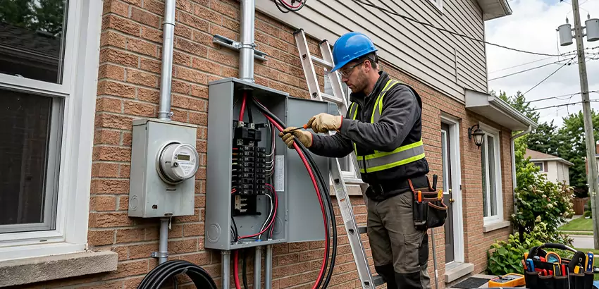 Outdoor Subpanel Installation in Lake Mary