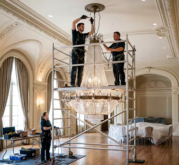Professional Chandelier Installation: Your Local Fixture Team in Lake Mary, FL